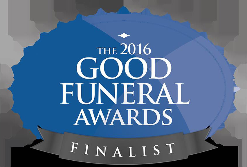 Good funeral finalist awards logo